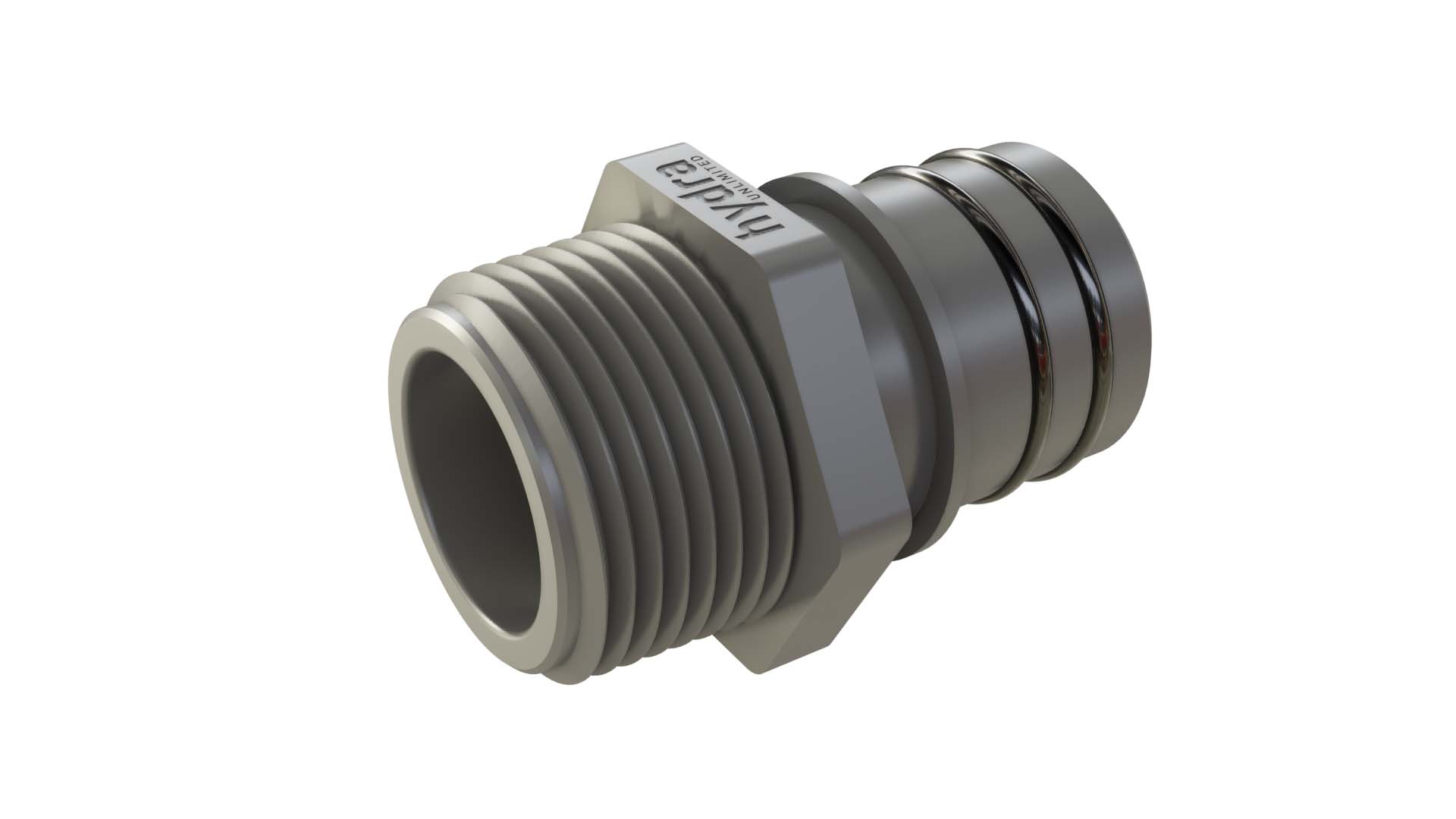 HA-030 | Adapter, Male 1-1/8" QL x Male 1" NPT - HA-030