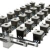 HydraMax 28 bucket, 4 row deep water culture system