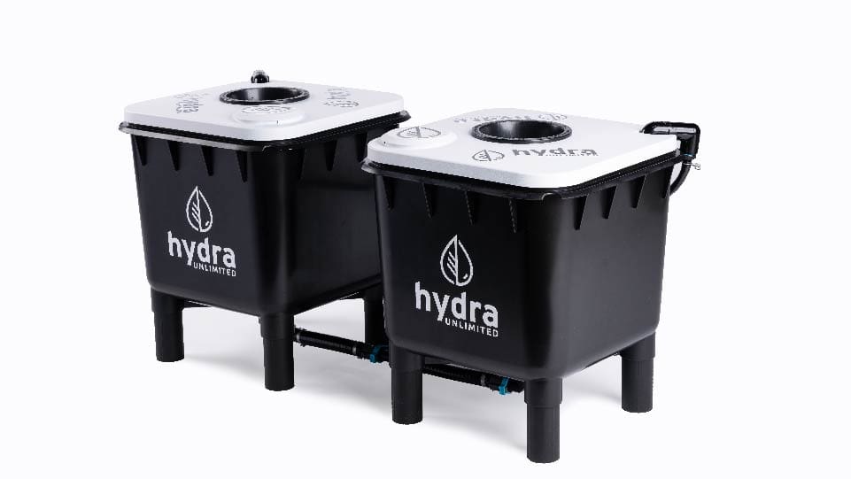 2-Bucket DWC Hydroponic System - HydraMax Home