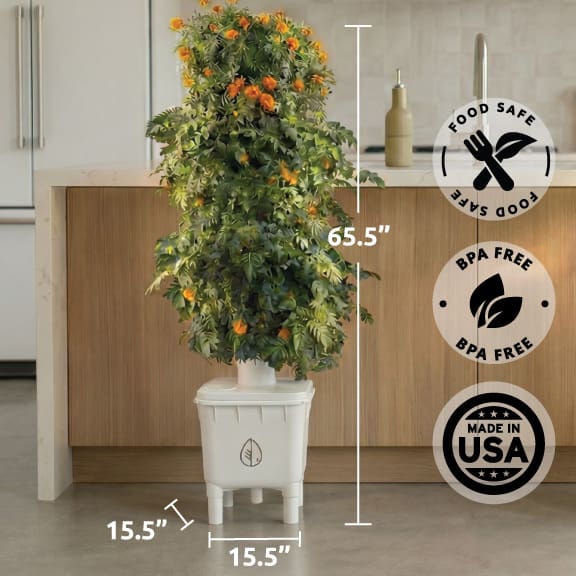 Hydra Tower - Vertical Hydroponic Garden 32 plant grow garden