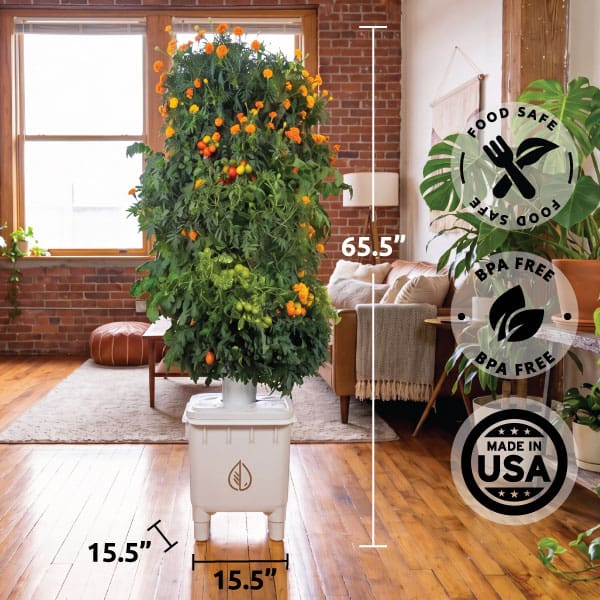 Hydra Tower - Vertical Hydroponic Garden 32 plant grow garden