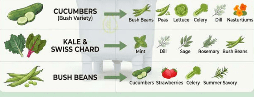 vertical hydroponic gardening companion planting guide pt.3